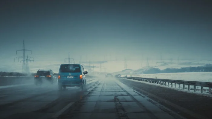Adaptive Cruise Control in Fog and Rain